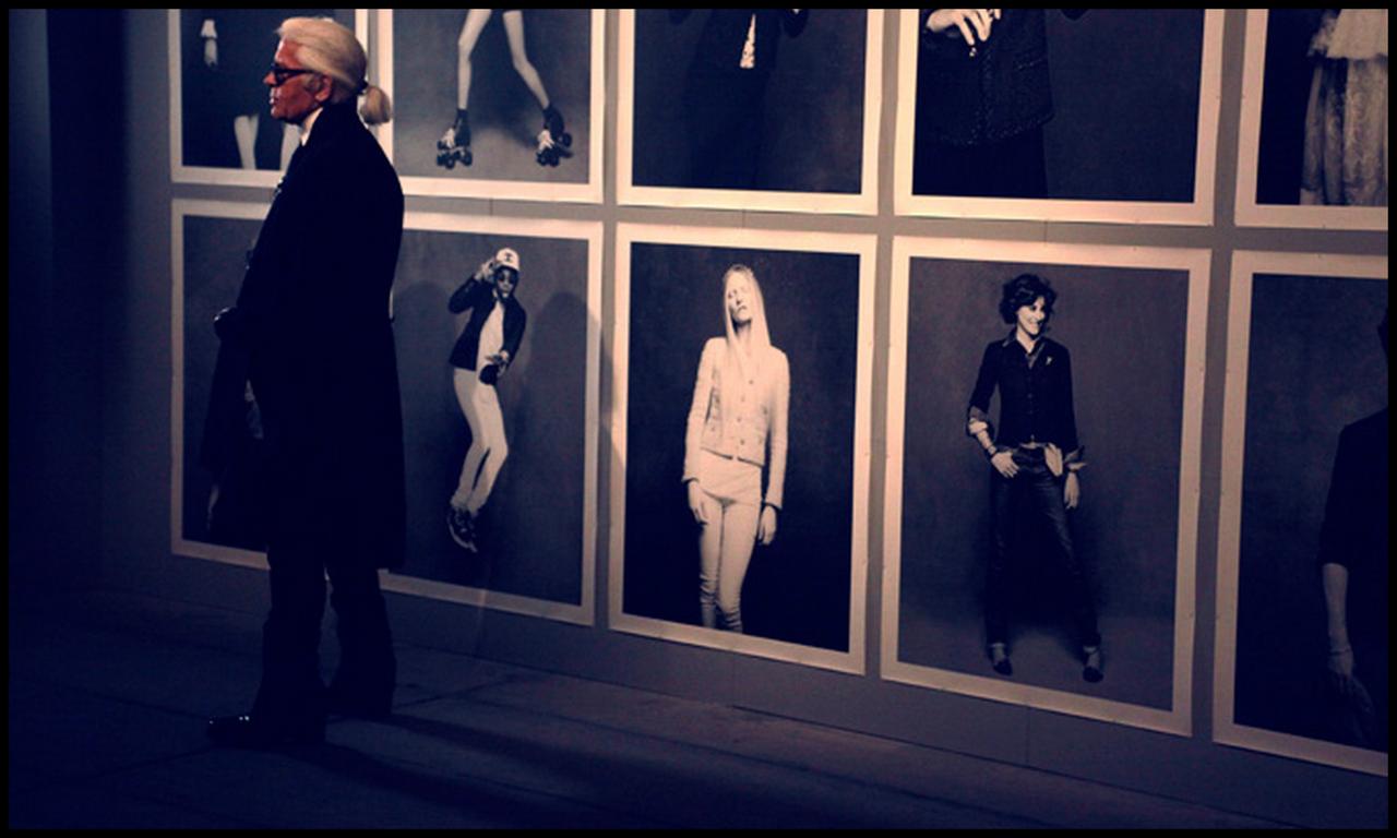 Karl Lagerfeld exhibition at Rotonda della Besana in Milan