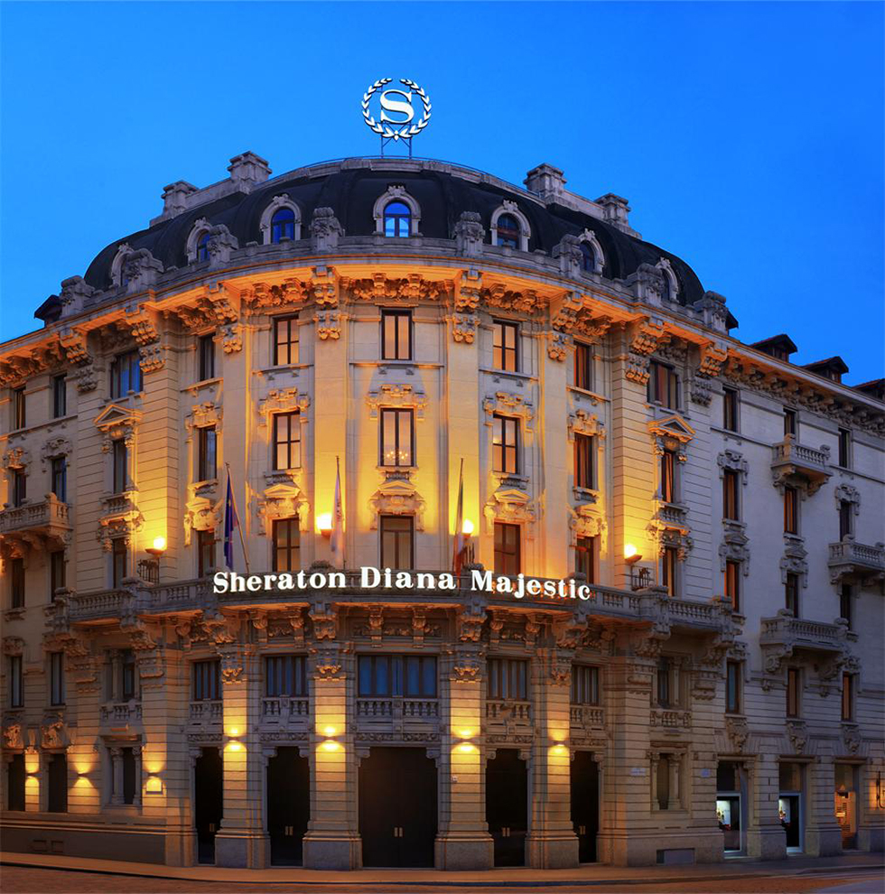 5 stars milan hotels - sheraton diana majestic