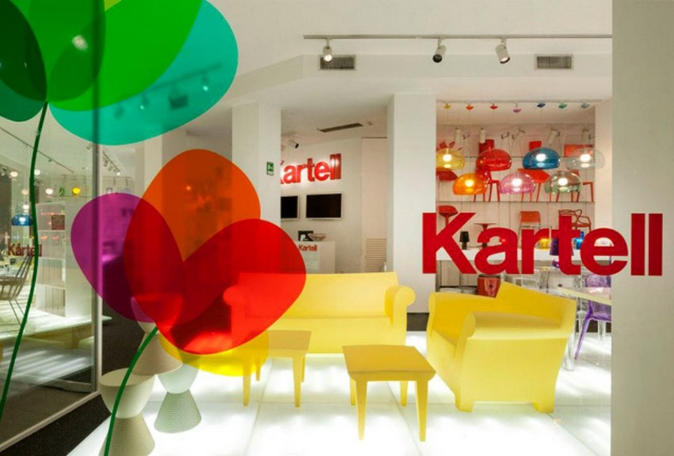 "Milan Interior Design Furniture Shops (part 1)-Kartell Milan Showroom"