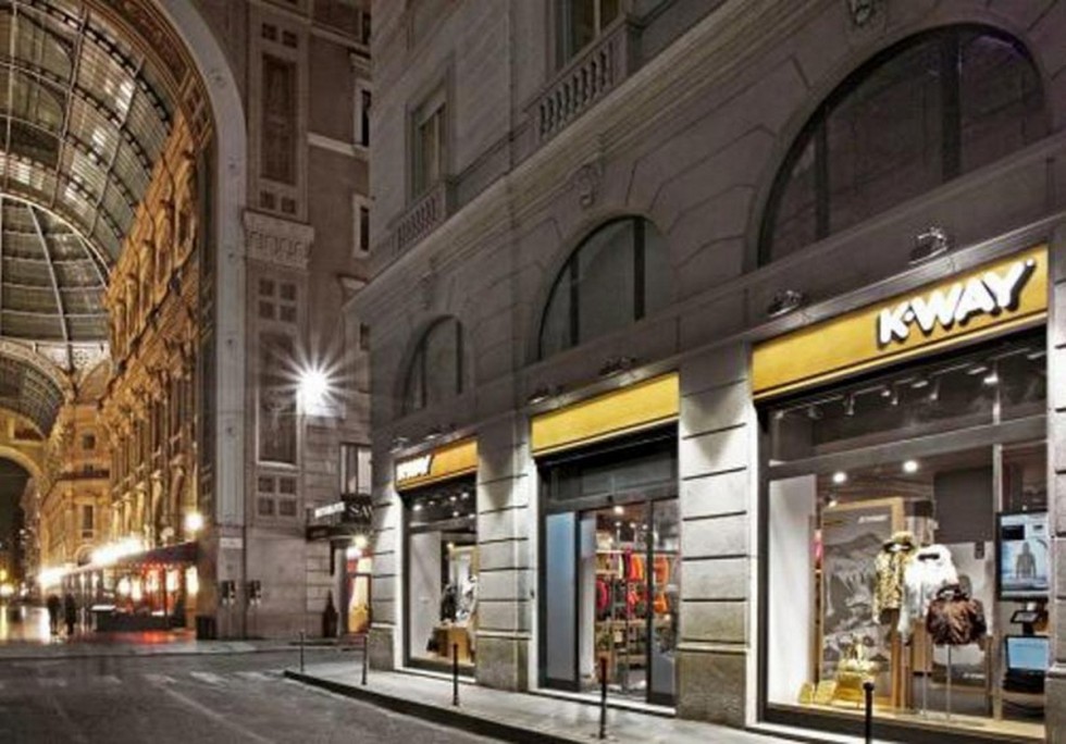 "New openings in Milan Luxury Avenues-KWay"