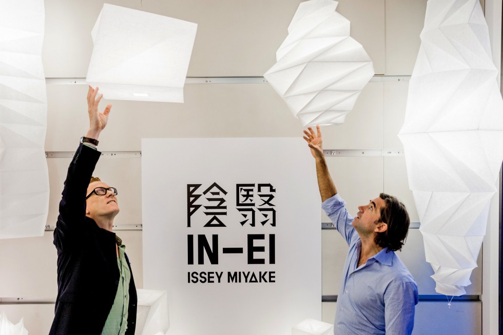 "Theater of Suspension worlds best ceiling lamps- Artemide by Issey Miyake"