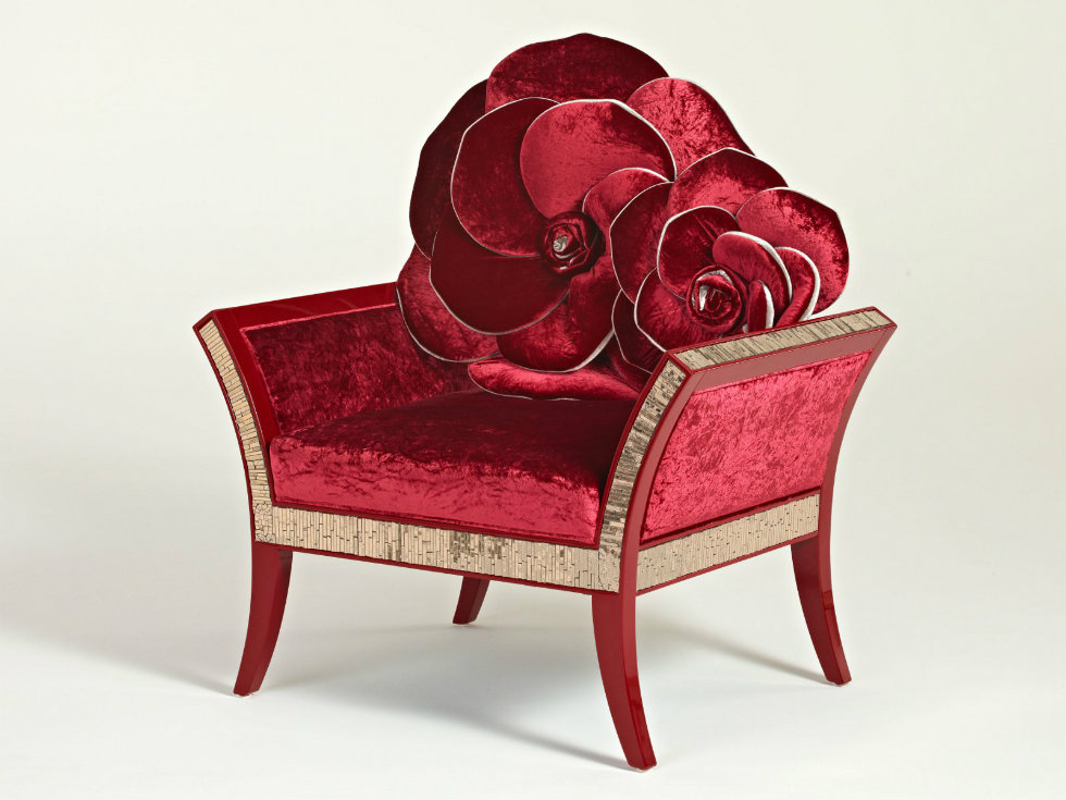"My little Rose armchair by Sicis at isaloni 2014 HALL 5"