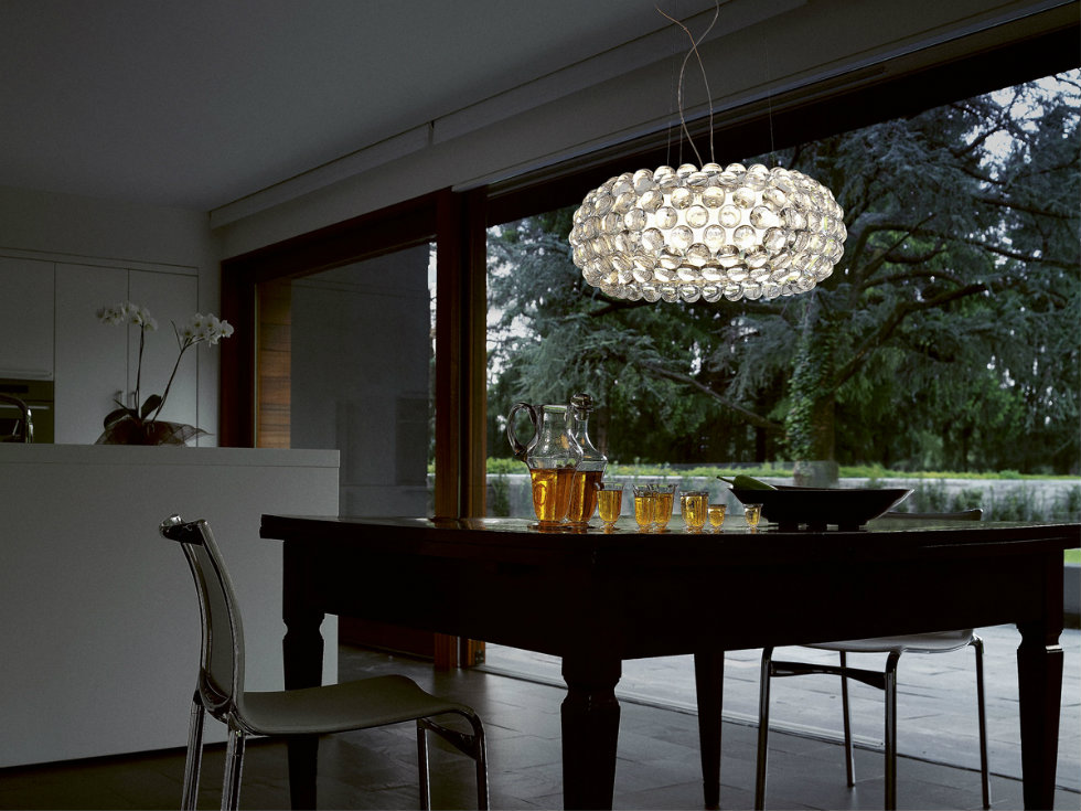 "7 Contemporary Chandeliers that will make the difference in your Living Room-foscarini-caboche-chandelier"
