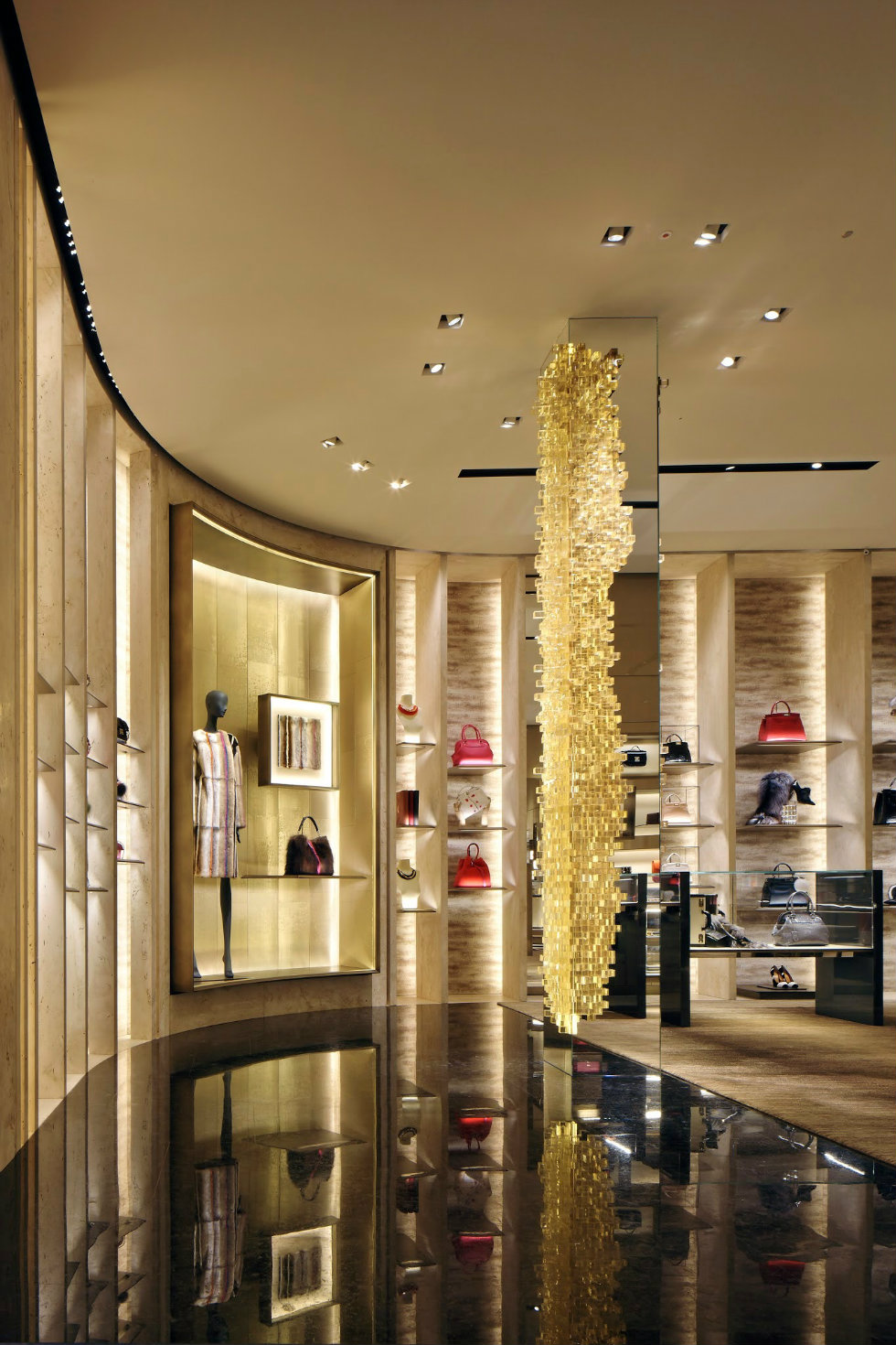 "Milan Luxury Boutiques The girl's guide for Fashion Trends-Fendi Boutique_Via Montenapoleone"