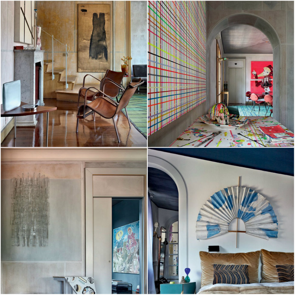 "Milan House Interior Design tour Nina Yashar, an unusual modernism"