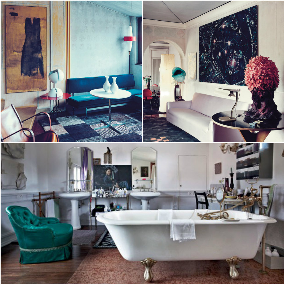 "Milan House Interior Design tour Nina Yashar, an unusual modernism "