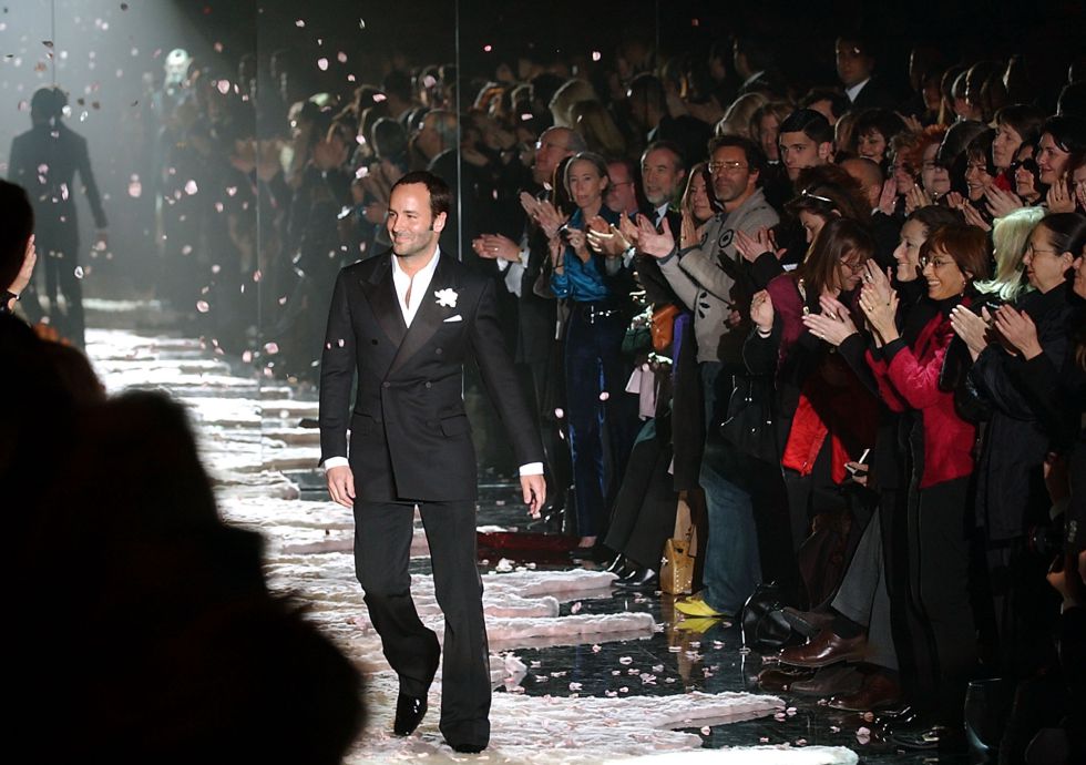 Forme Gucci's director, Tom Ford