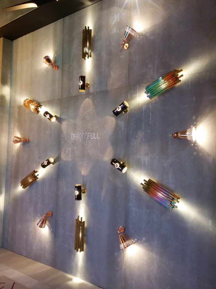 Delightfull Wall Lamps at Euroluce 2015