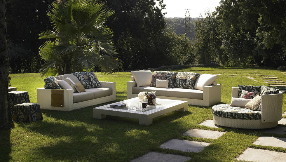 Luxury Living Group Festival Cannes 2015 highlights-Apta sofas, newport coffeetable, efea armchair