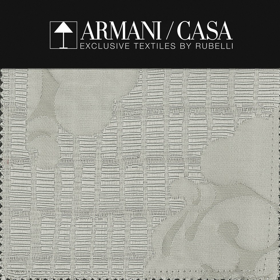 Italian fashion brands Armani Casa exclusive textiles by Rubelli-JINHUA ghiaccio