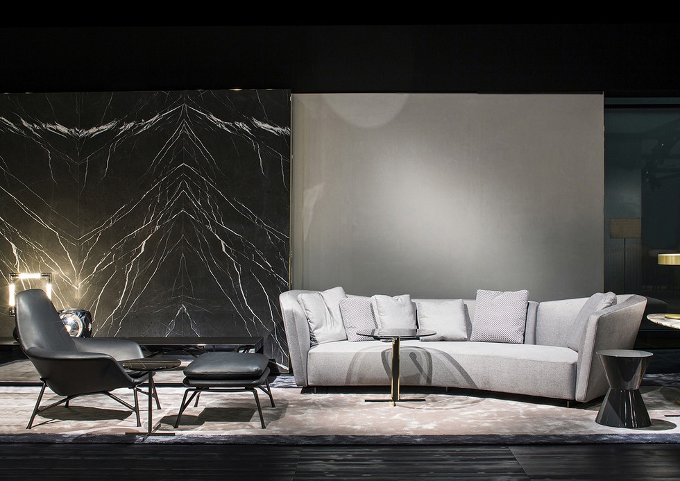 Italian Design Brands at IMM Cologne 2016 - Minotti by Rodolfo Dordoni