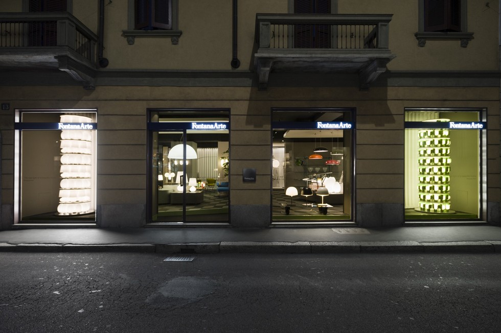 Corso Monforte -italin lighting brands street