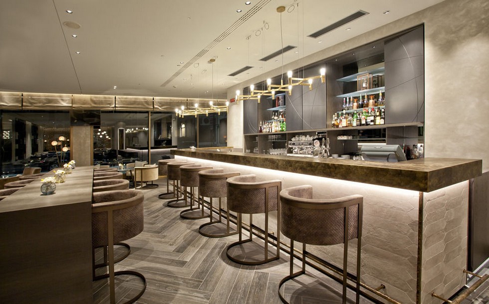 Best Hospitality interiors The Lobby & Restaurant Cantinetta 45 Nord