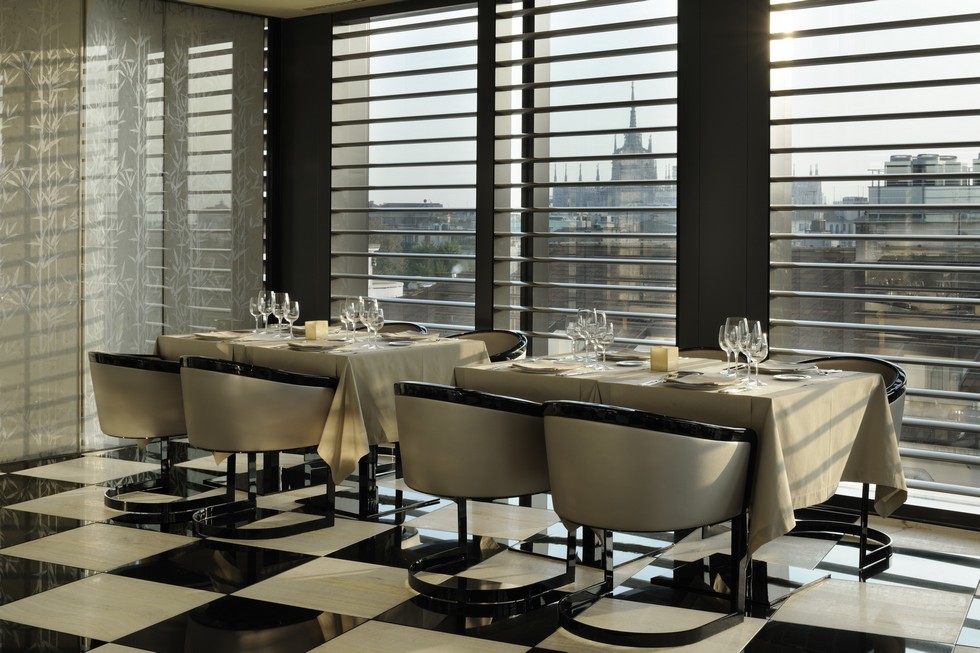 Milan Michelin star restaurants Armani Restaurant