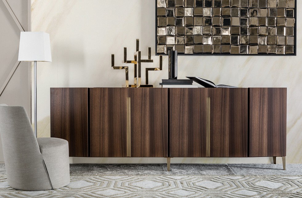 credenza to decorate your living room with italian furniture brands GARBO by Casamilano
