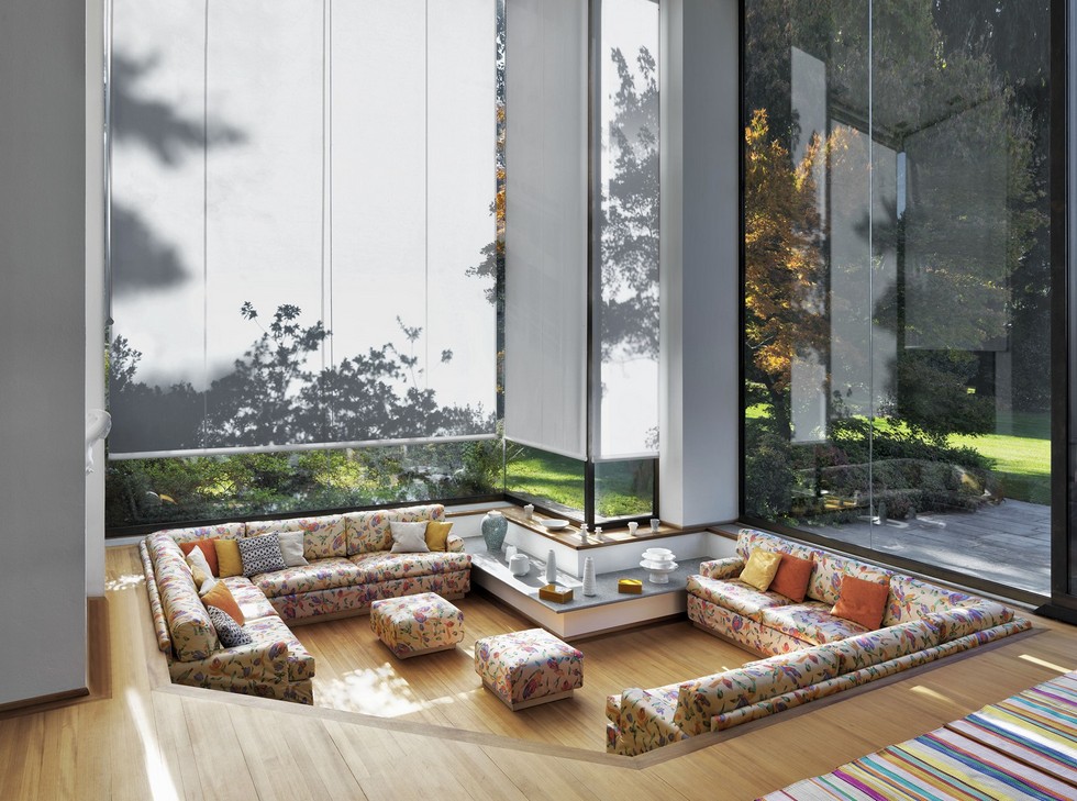Missoni Home ideas for living room furniture Rose Garden collection