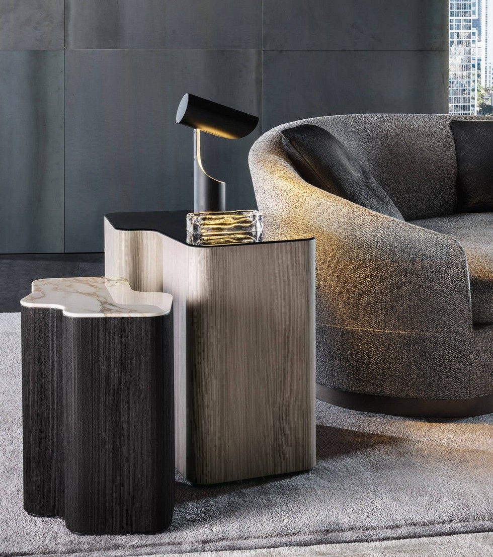 Lou coffee table by Christophe Delcourt to Minotti