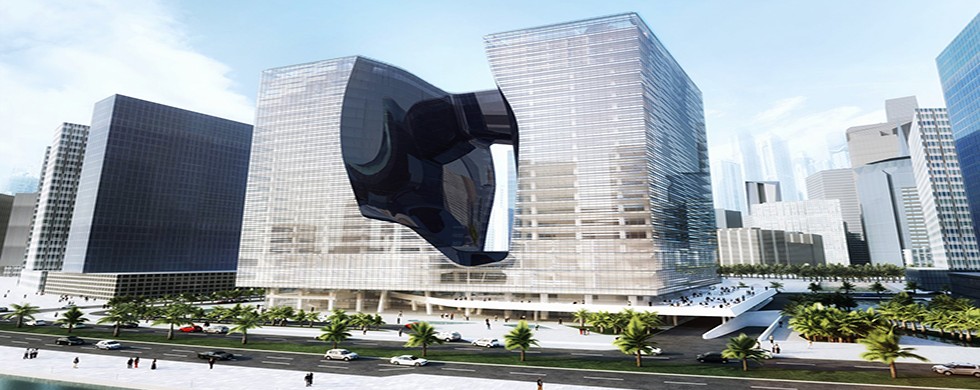 "Zaha Hadid Architects - The Opus Office Tower Project in Dubai"