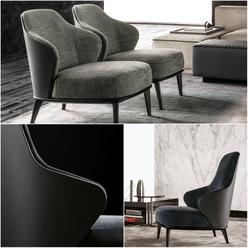 Italian Furniture brands ideas: Minotti introduces LESLIE, a collection ...