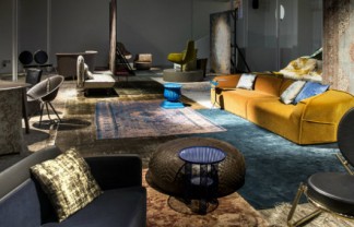 Italian Design collections: Rubelli and Kvadrat for Moroso furniture