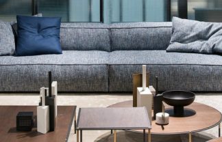 Living Divani new collection, metallic finishes as latest addiction
