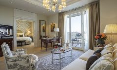 Inside the luxurious hotel Palazzo Parigi in Milan