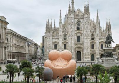 Milan Design Week: have you seen the Up Armchair at the Duomo?