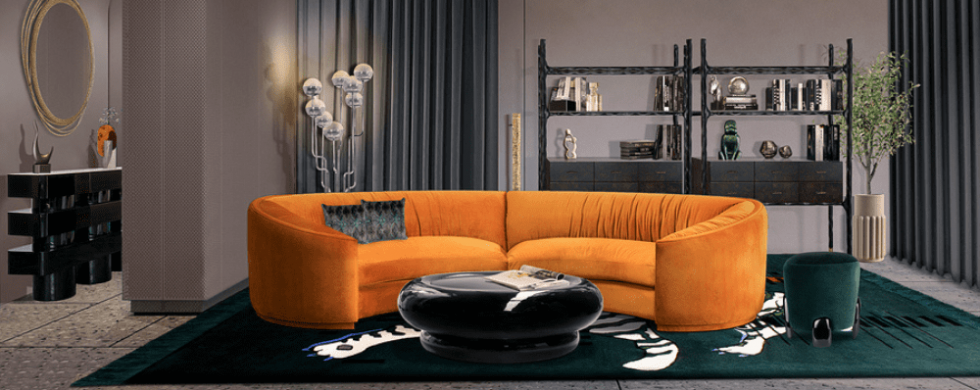Modern living room decor 