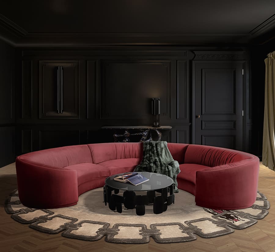 Modern living room decor 