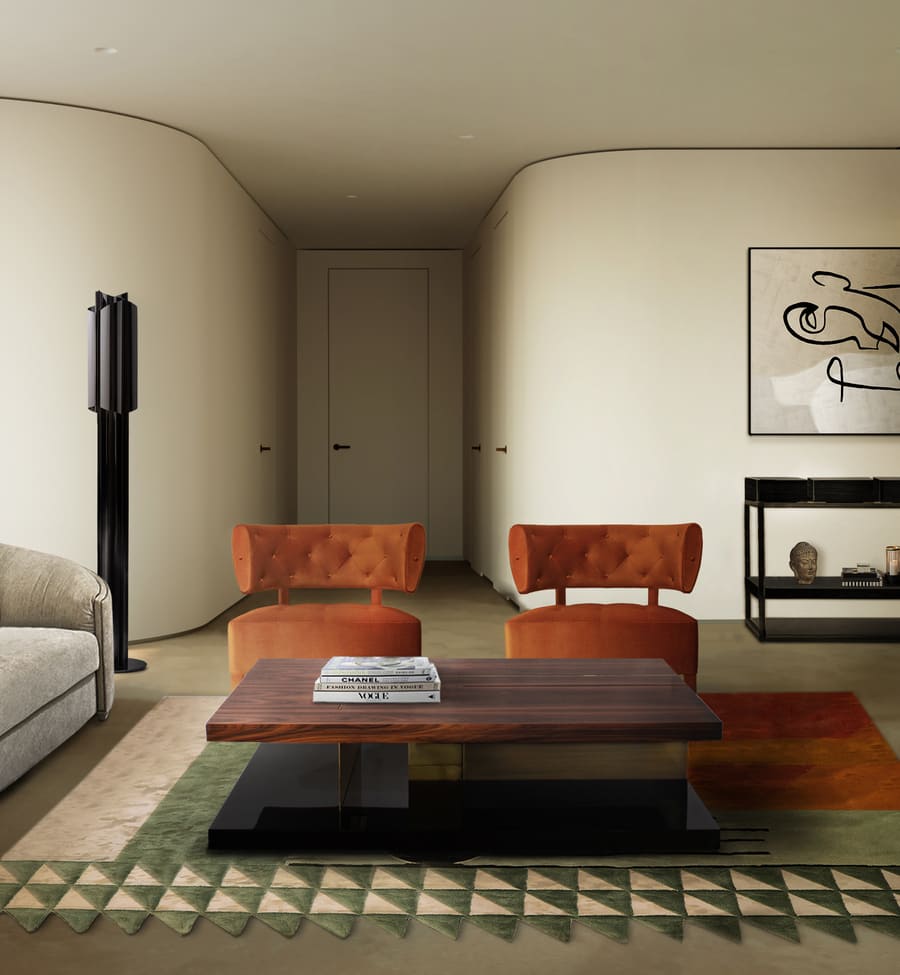 Modern living room decor 