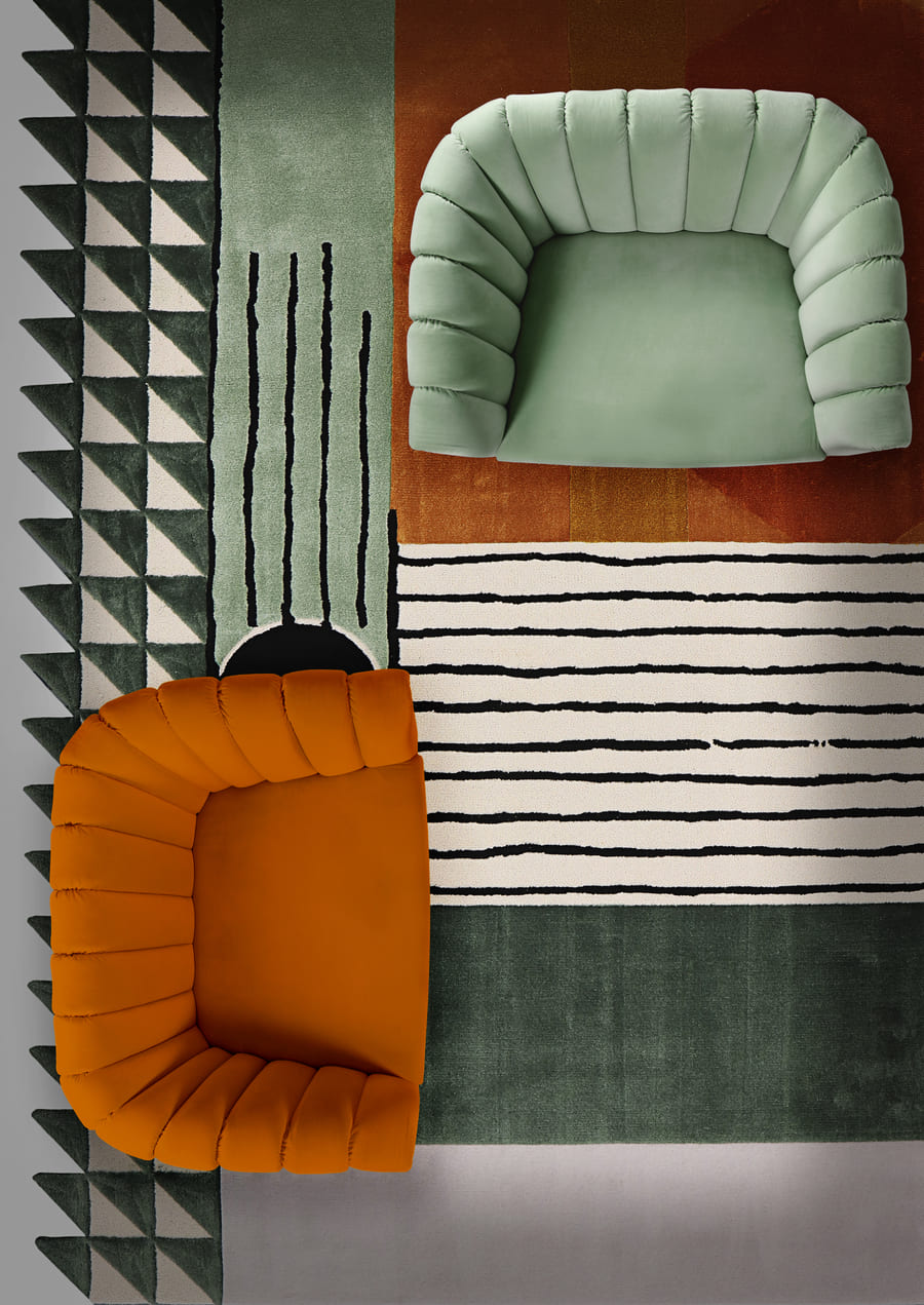 Modern living room decor 