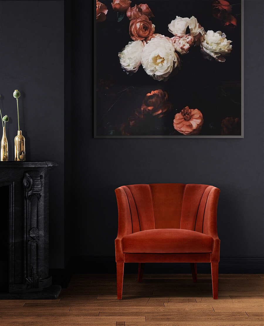 Modern living room decor 