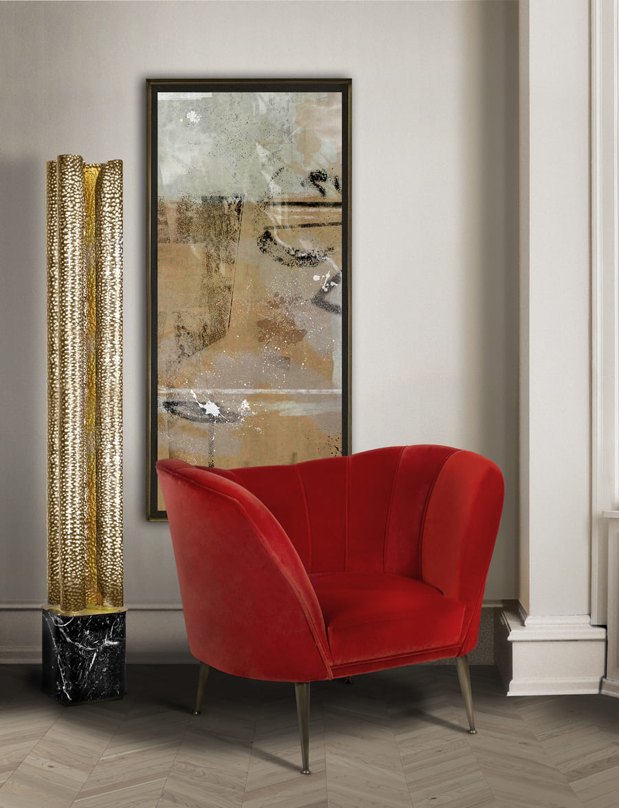 Modern living room decor 