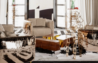 Maximalist Eclectic Living Room