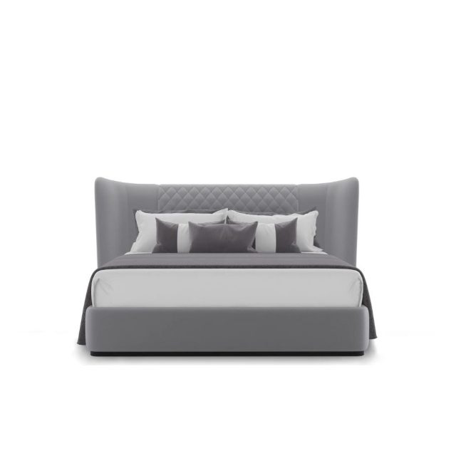 grey couple bed