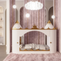 Elegant Girls' Bedroom In Partnership With Janice Lunes